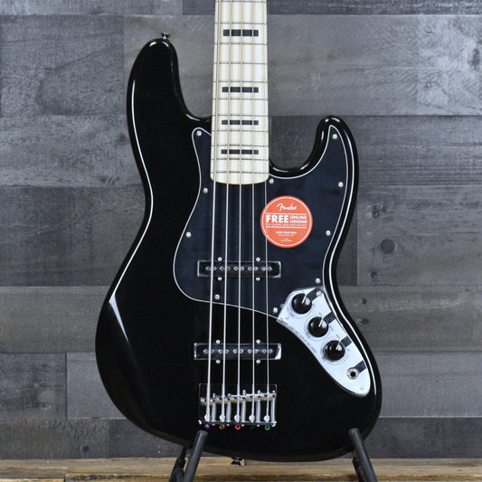 Squier Affinity Series Active Jazz Bass V - Black Metallic
