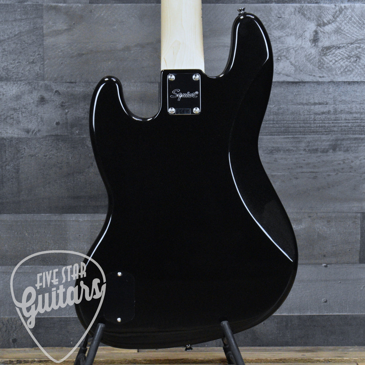 Squier Affinity Series Active Jazz Bass V - Black Metallic