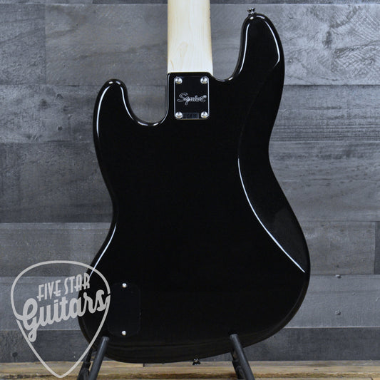 Squier Affinity Series Active Jazz Bass V - Black Metallic