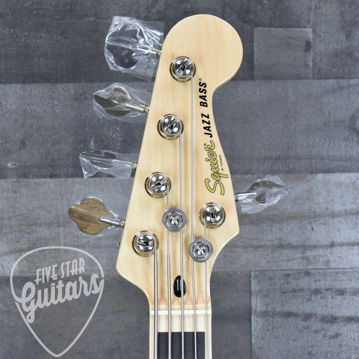Squier Affinity Series Active Jazz Bass V - Black Metallic