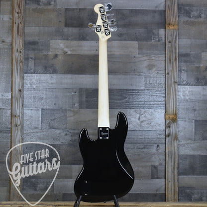 Squier Affinity Series Active Jazz Bass V - Black Metallic