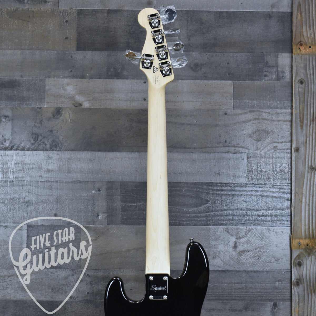 Squier Affinity Series Active Jazz Bass V - Black Metallic