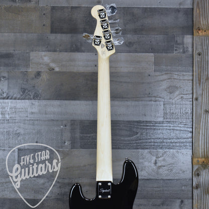 Squier Affinity Series Active Jazz Bass V - Black Metallic