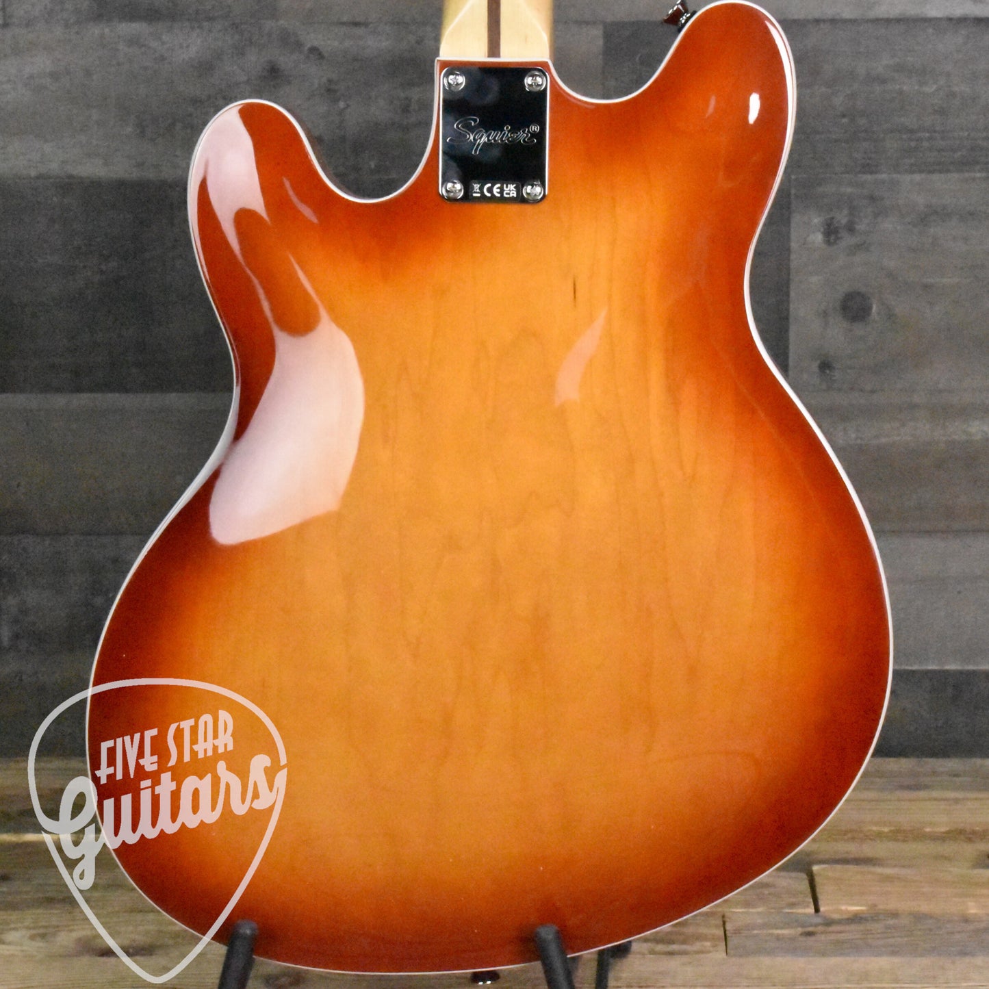 Squier Affinity Series Starcaster Deluxe Maple Fingerboard - Sienna Sunburst