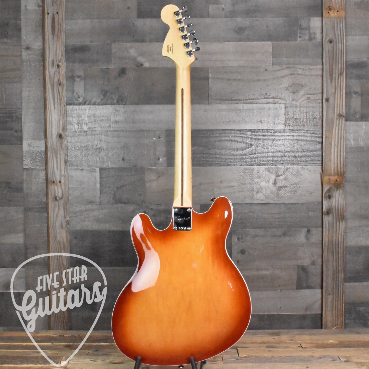 Squier Affinity Series Starcaster Deluxe Maple Fingerboard - Sienna Sunburst