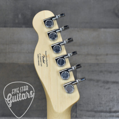 Squier Affinity Series Telecaster SH Flame Maple Top - Crimson Red Transparent
