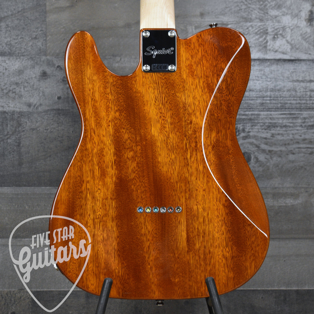 Squier Affinity Series Telecaster SH Flame Maple Top - Mocha