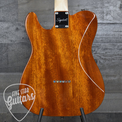 Squier Affinity Series Telecaster SH Flame Maple Top - Mocha