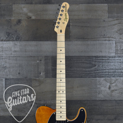 Squier Affinity Series Telecaster SH Flame Maple Top - Mocha