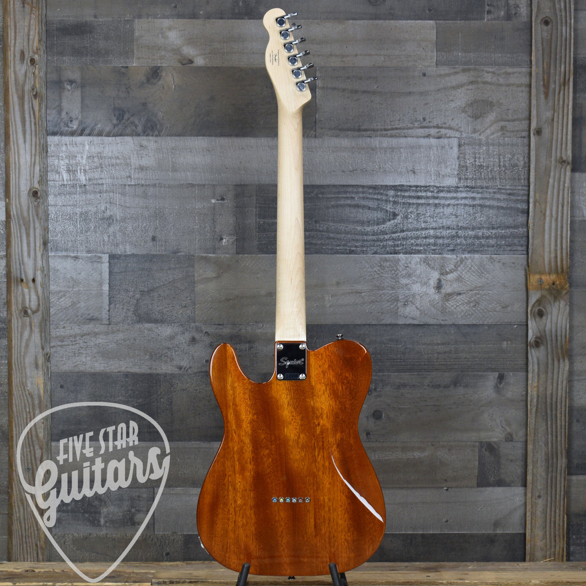 Squier Affinity Series Telecaster SH Flame Maple Top - Mocha