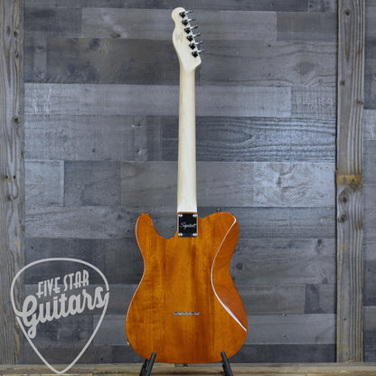 Squier Affinity Series Telecaster SH Flame Maple Top - Mocha