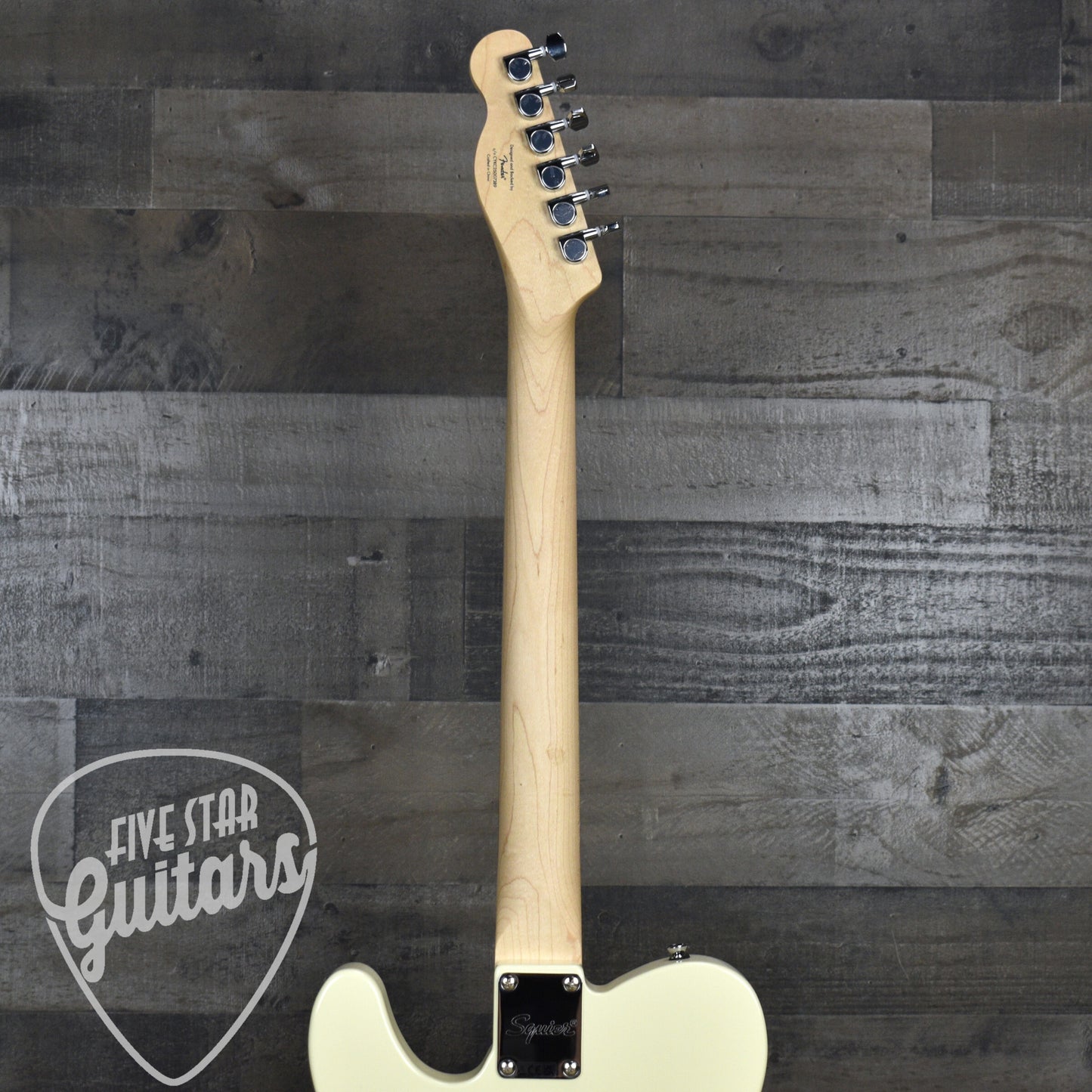 Squier Affinity Series Telecaster Thinline Laurel Fingerboard - Olympic White