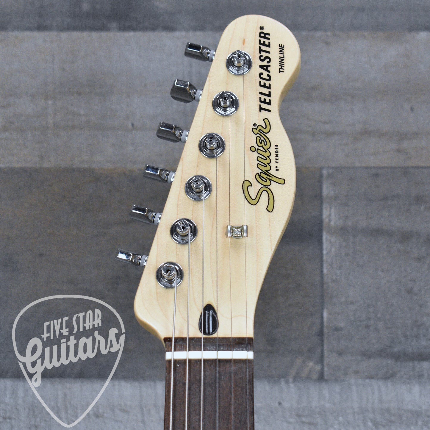 Squier Affinity Series Telecaster Thinline Laurel Fingerboard - Olympic White