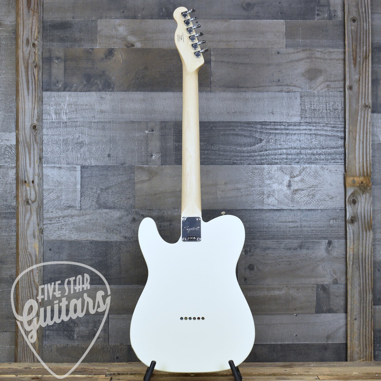 Squier Affinity Series Telecaster Thinline Laurel Fingerboard - Olympic White