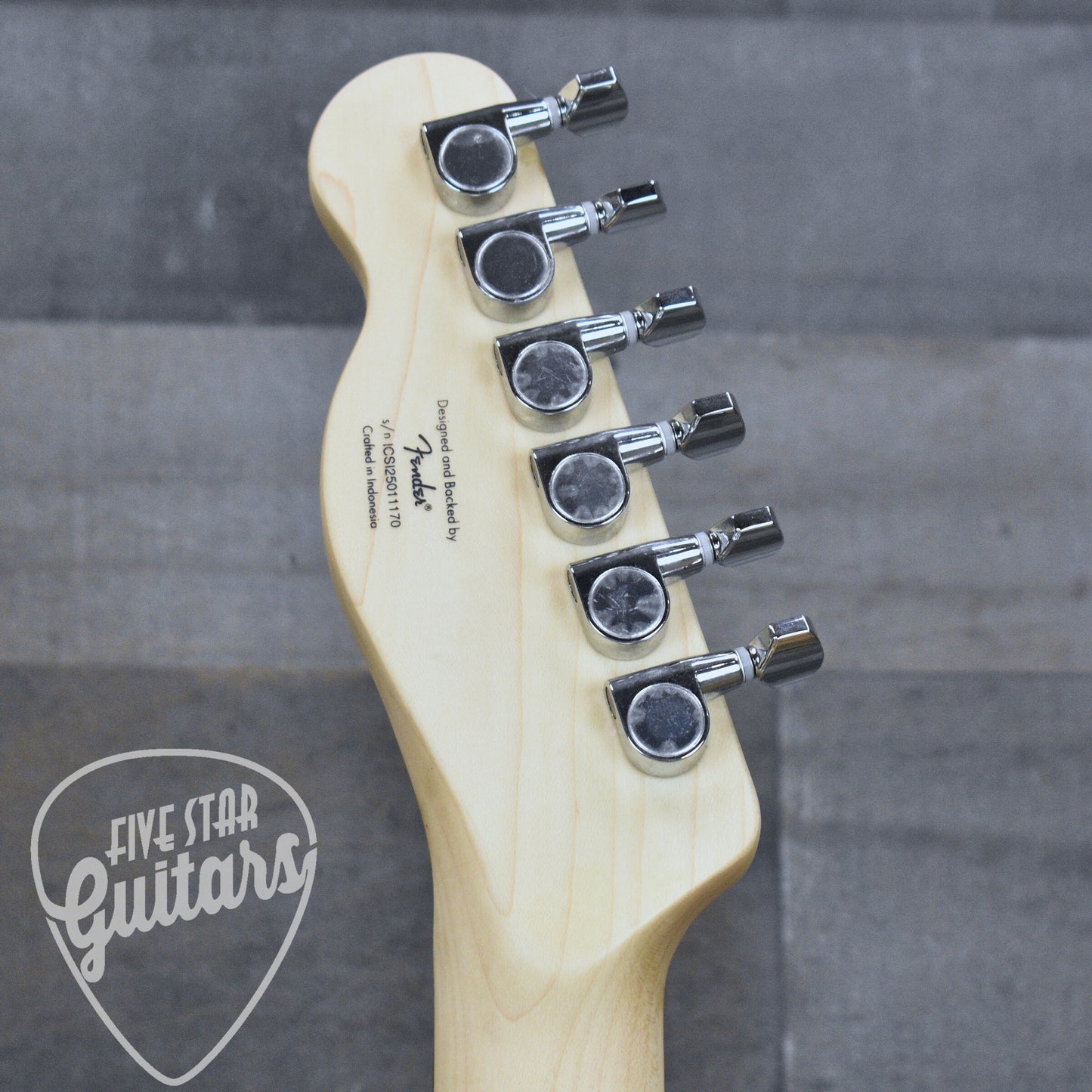 Squier Affinity Series Telecaster Thinline Laurel Fingerboard - Olympic White