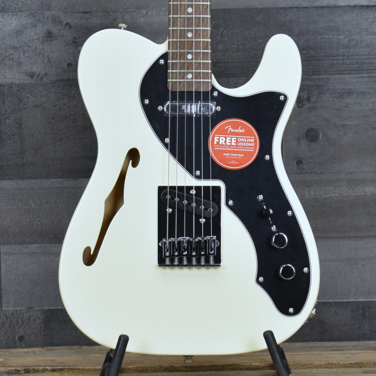 Squier Affinity Series Telecaster Thinline - Olympic White