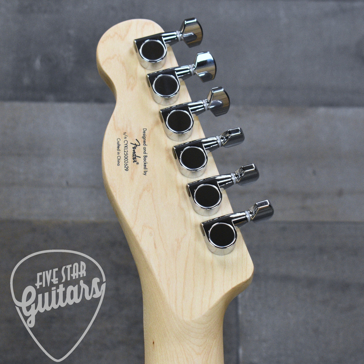 Squier Affinity Series Telecaster Thinline - Olympic White