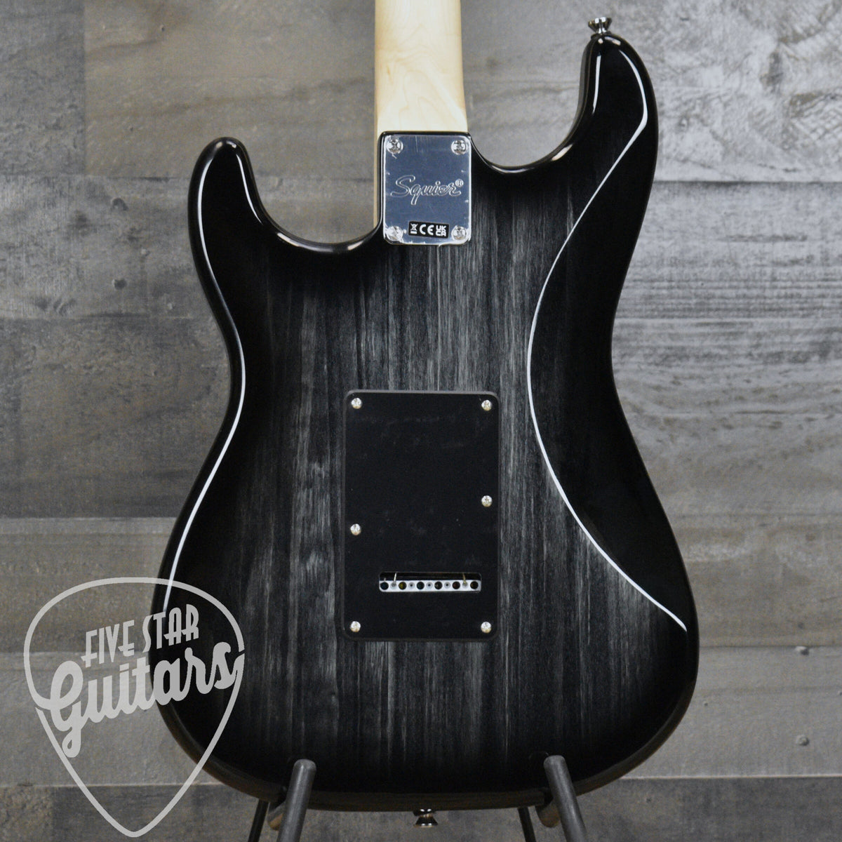 Squier Affinity Stratocaster HSS Flame Maple Top - Black Burst