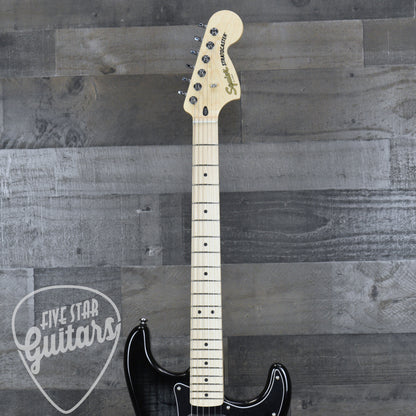 Squier Affinity Stratocaster HSS Flame Maple Top - Black Burst