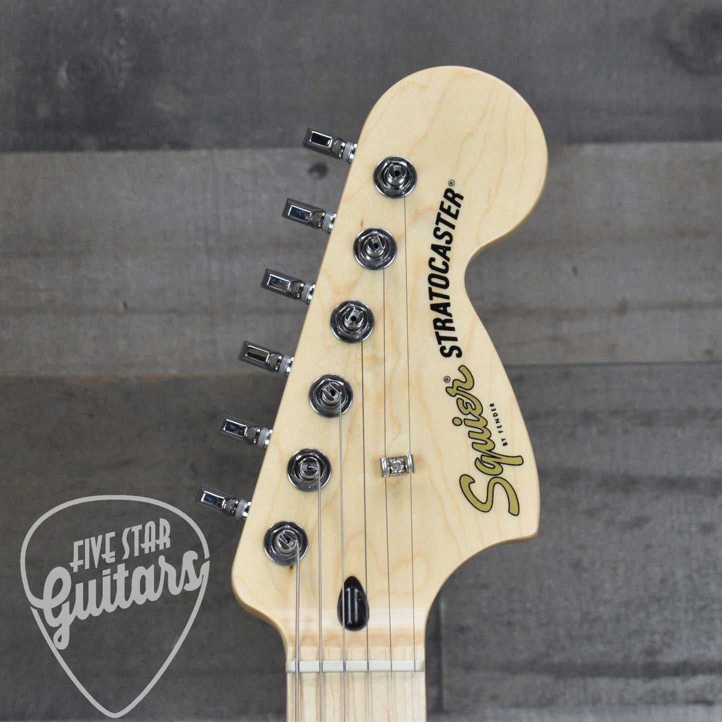 Squier Affinity Stratocaster HSS Flame Maple Top - Black Burst
