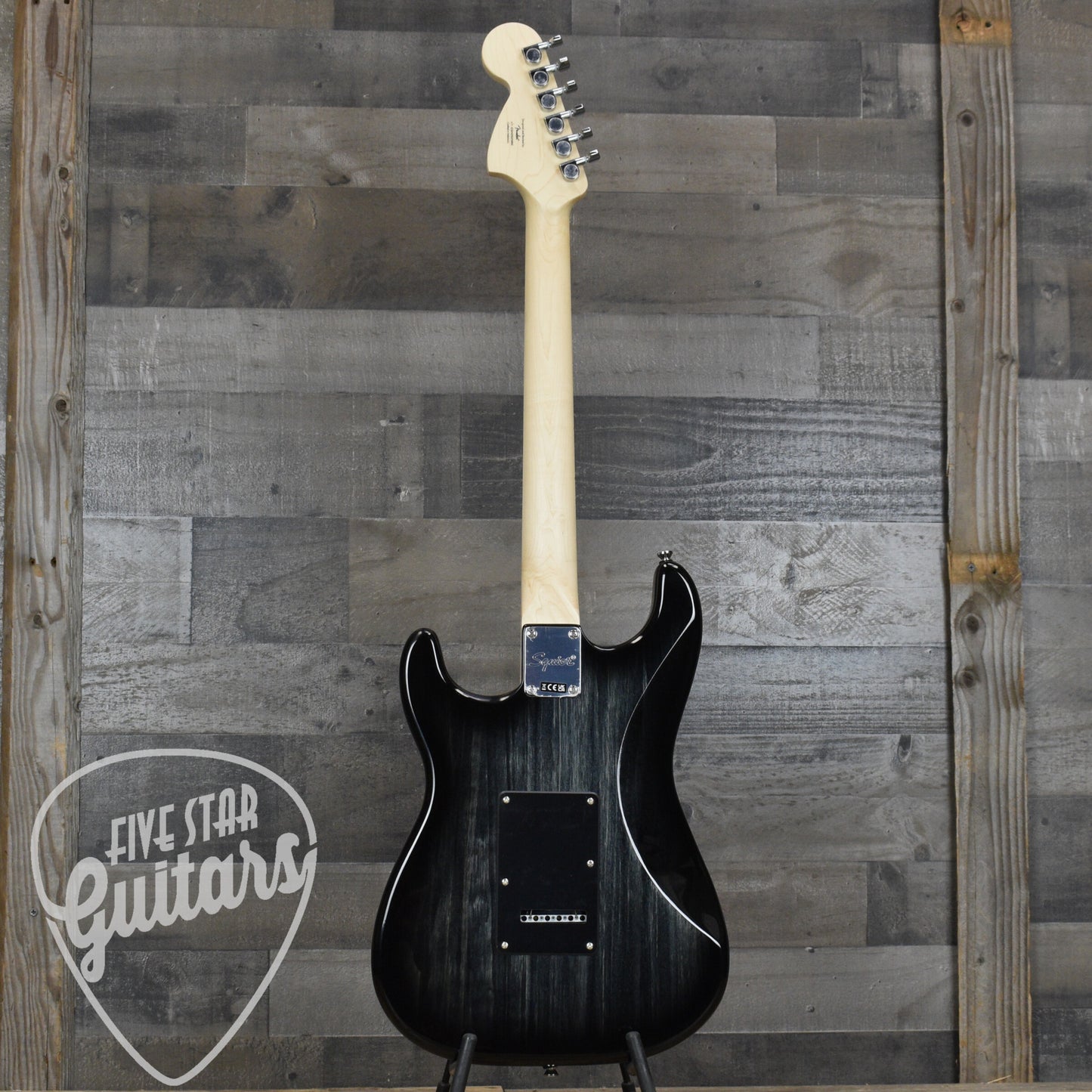 Squier Affinity Stratocaster Flame Maple Top HSS  - Black Burst