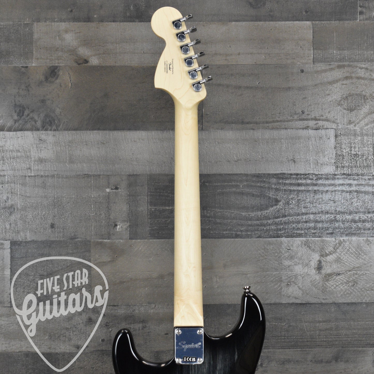 Squier Affinity Stratocaster HSS Flame Maple Top - Black Burst