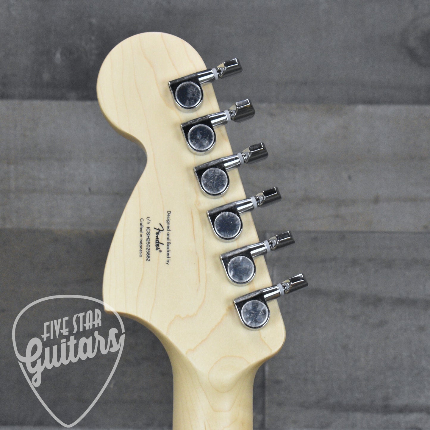 Squier Affinity Stratocaster HSS Flame Maple Top - Black Burst