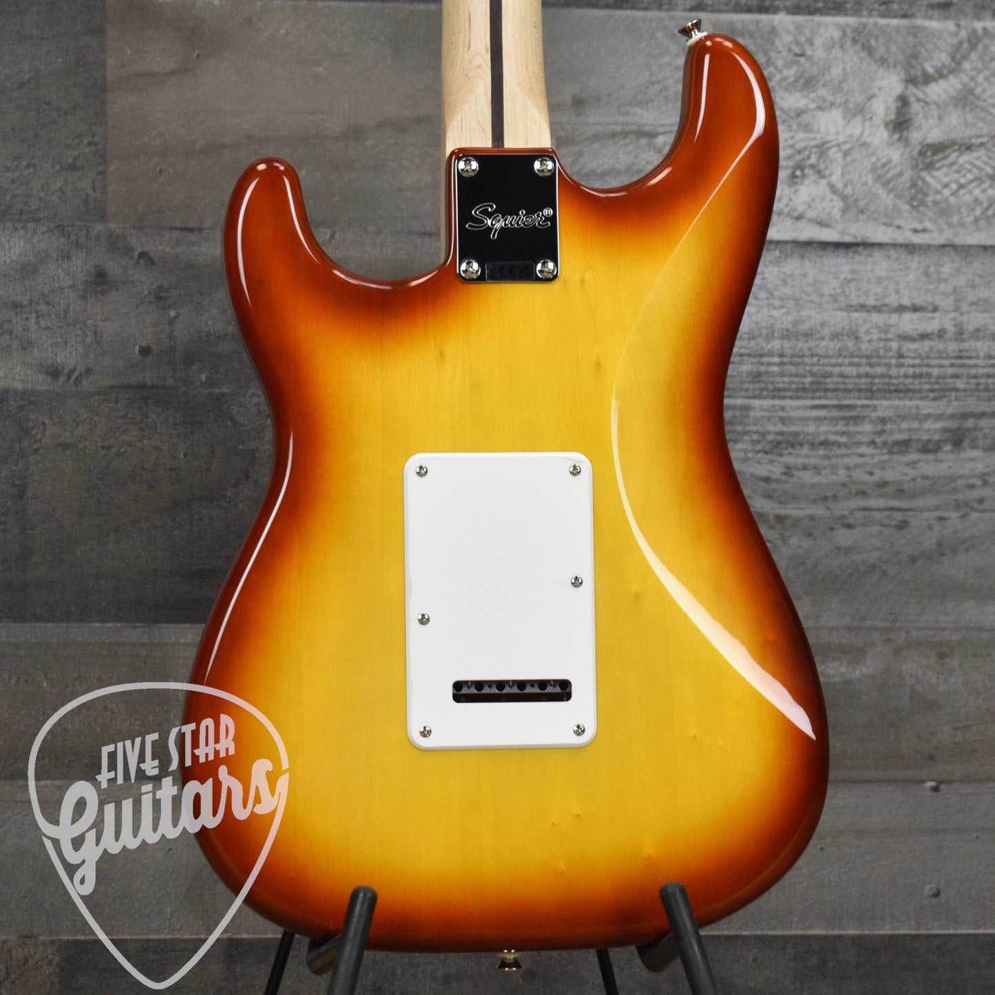 Squier Affinity Stratocaster HSS Flame Maple Top - Sienna Burst