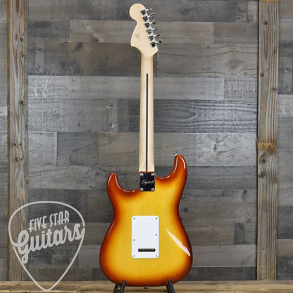 Squier Affinity Stratocaster HSS Flame Maple Top - Sienna Burst