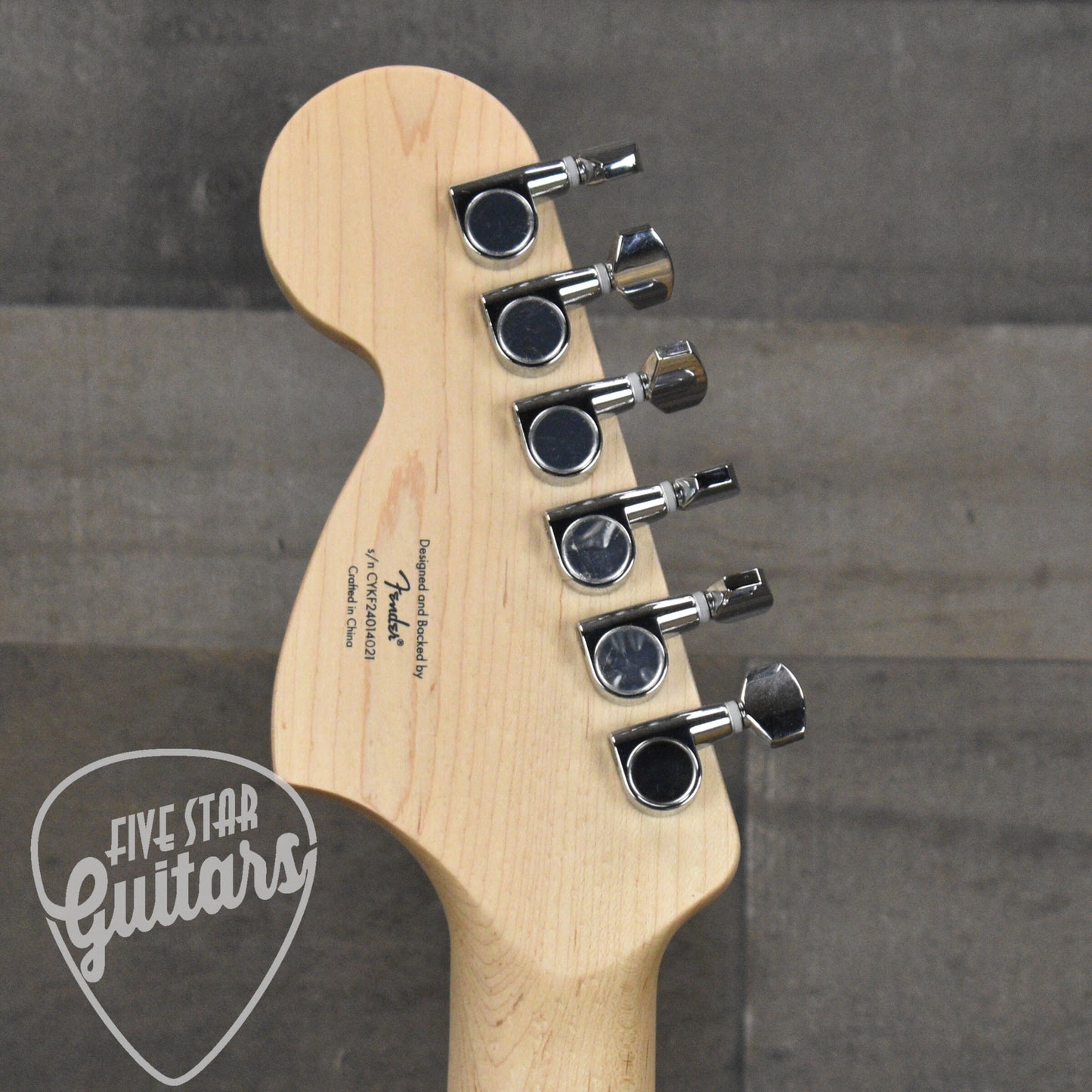 Squier Affinity Stratocaster HSS Flame Maple Top - Sienna Burst