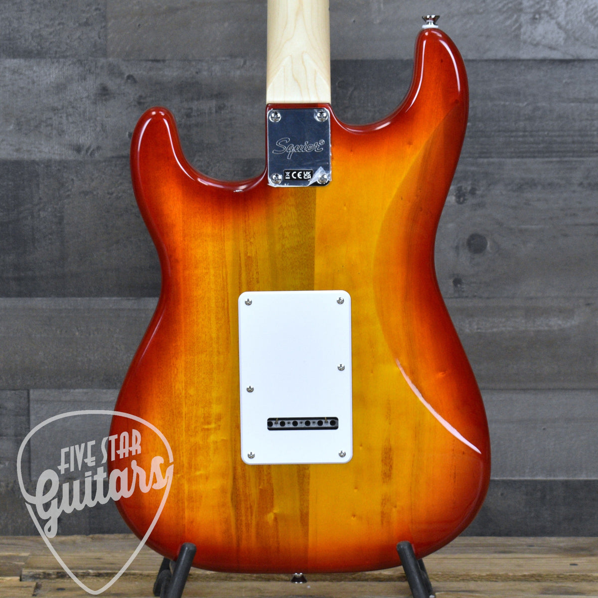 Squier Affinity Stratocaster HSS Flame Maple Top - Sienna Burst