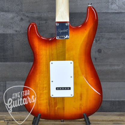 Squier Affinity Stratocaster HSS Flame Maple Top - Sienna Burst