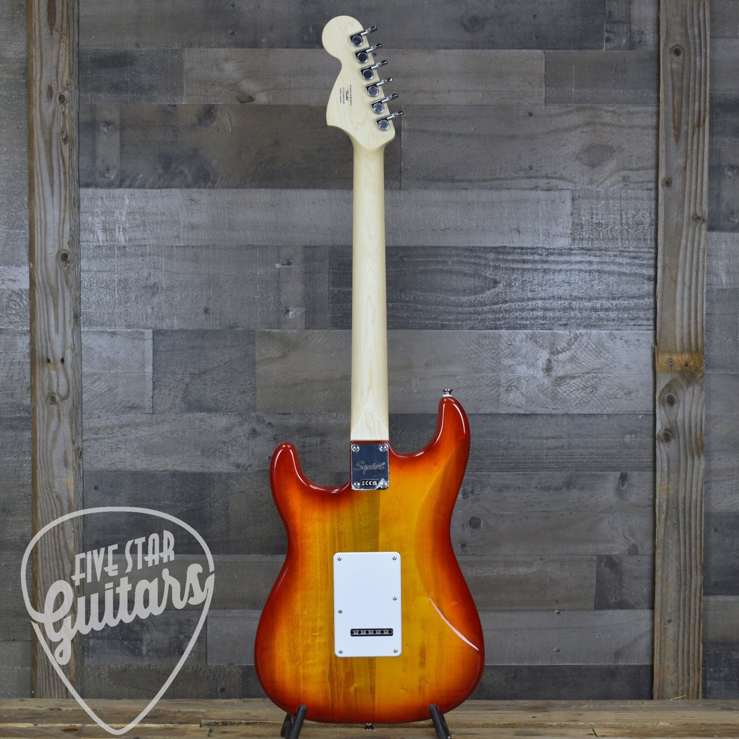 Squier Affinity Stratocaster HSS Flame Maple Top - Sienna Burst