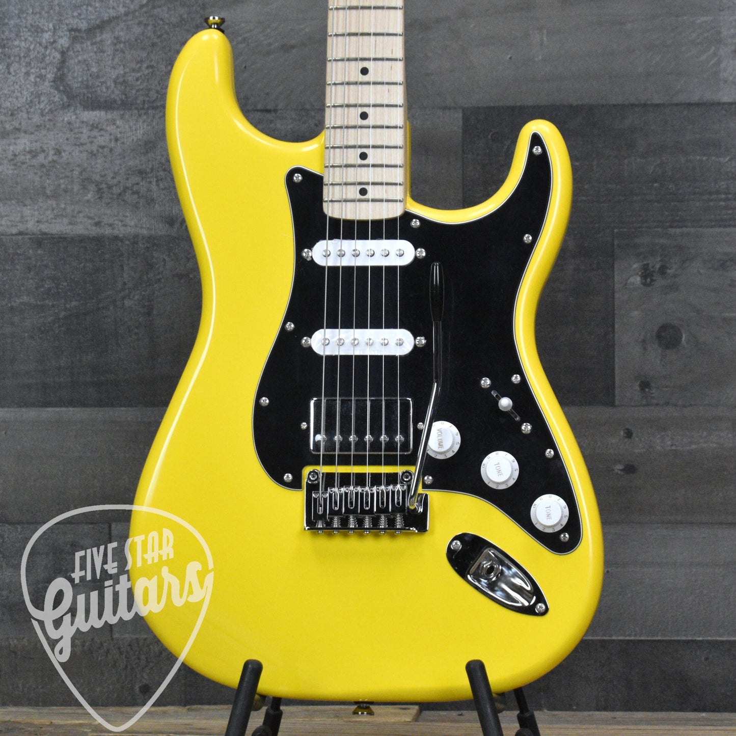 Squier Affinity Stratocaster HSS - Graffiti Yellow