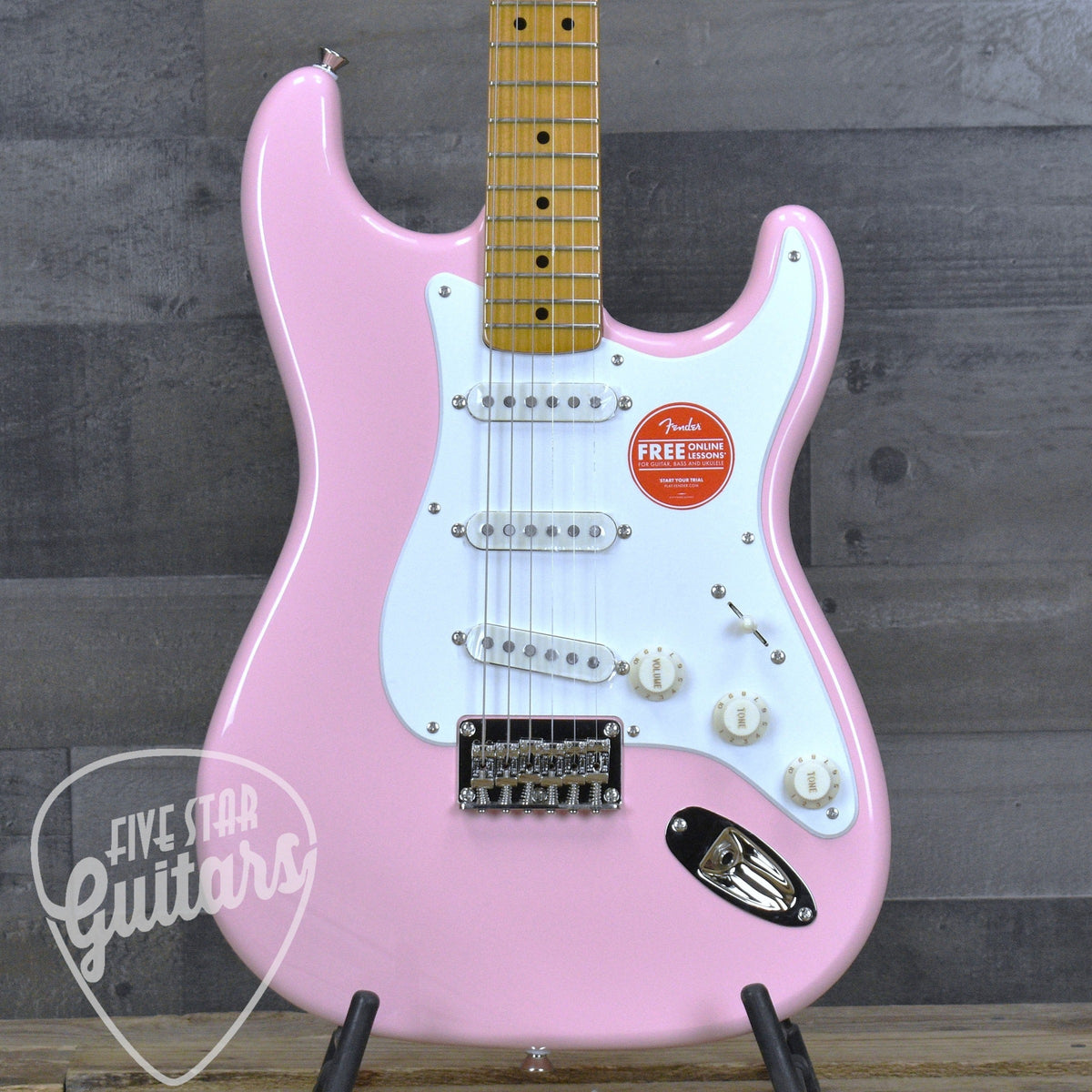 Squier Classic Vibe '50s Stratocaster HT - Shell Pink