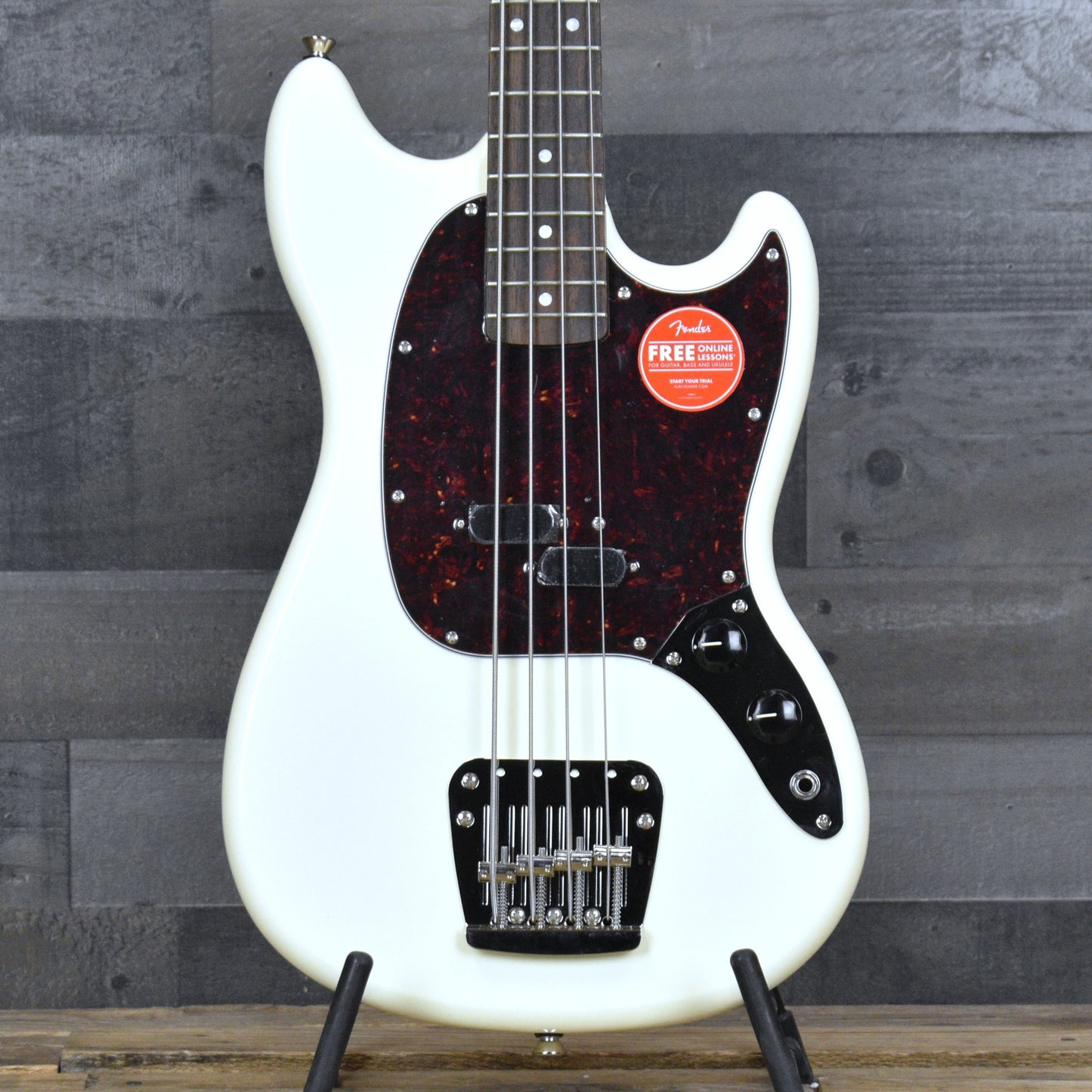 Squier Classic Vibe 60's Mustang Bass - Olympic White