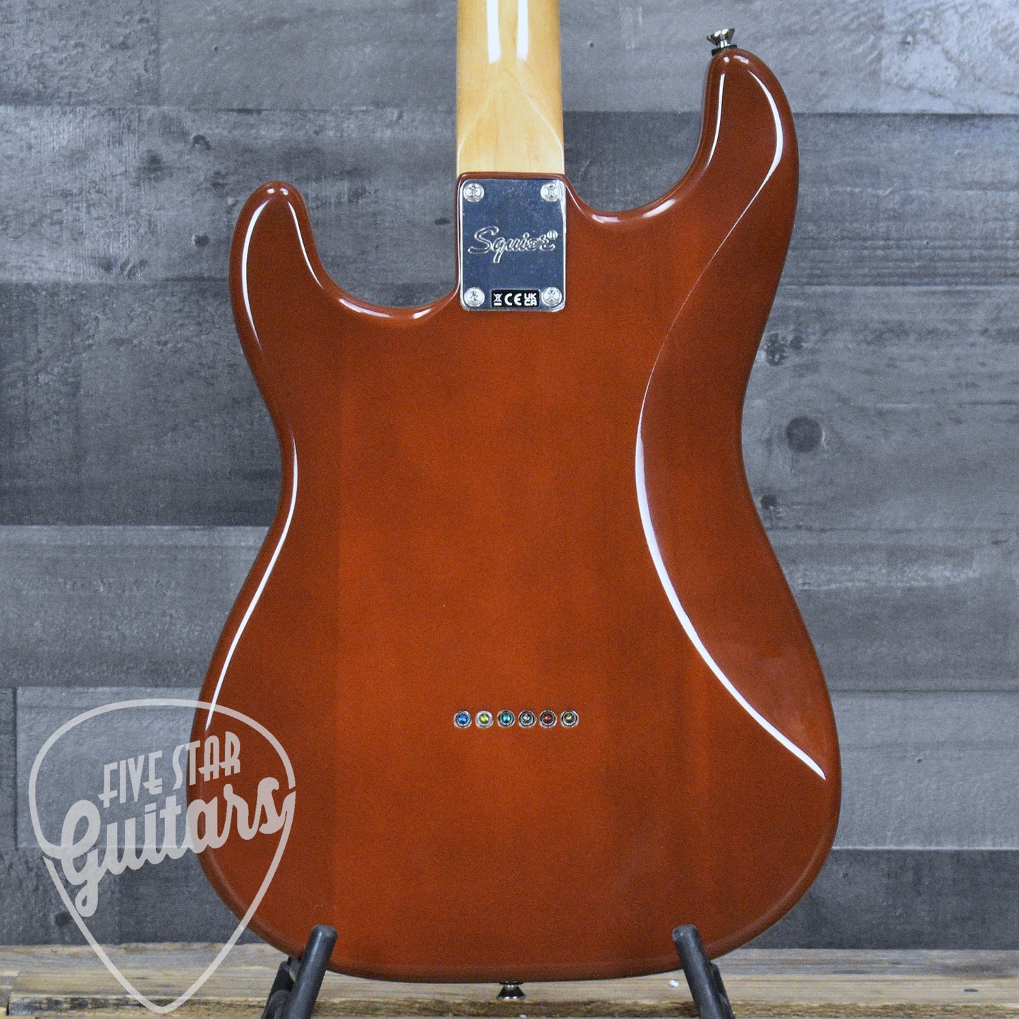 Squier Classic Vibe  '70s Stratocaster HT HSS Laurel Fingerboard Black Pickguard - Mocha