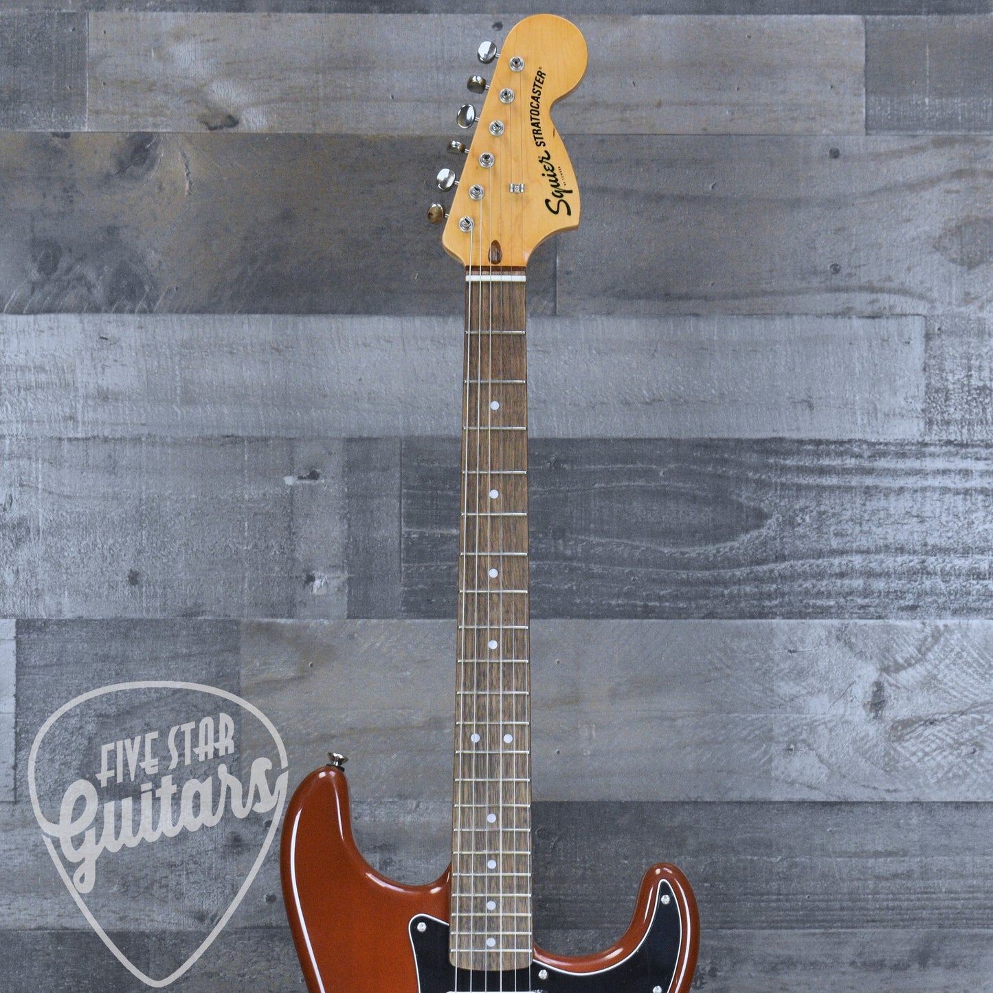 Squier Classic Vibe  '70s Stratocaster HT HSS Laurel Fingerboard Black Pickguard - Mocha