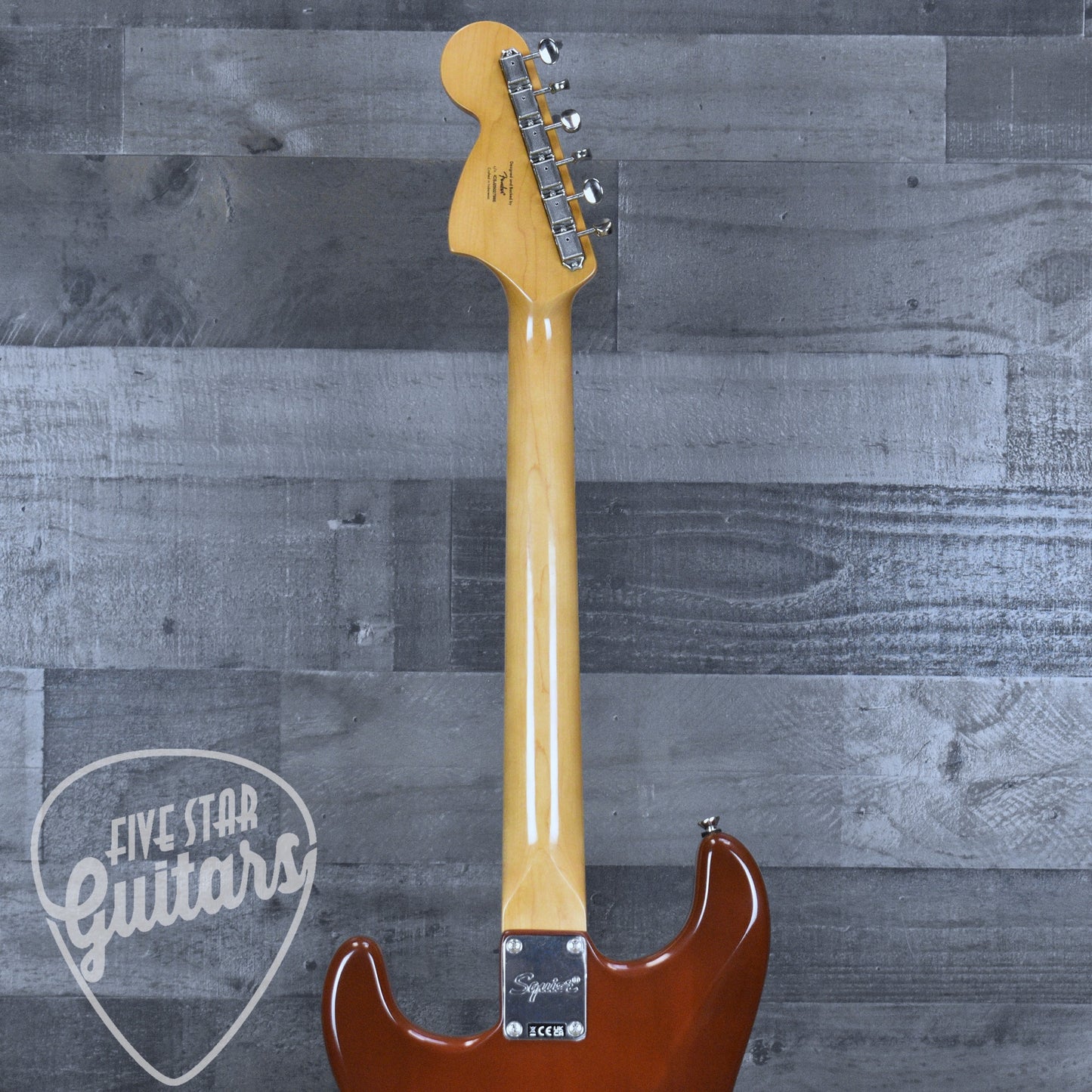 Squier Classic Vibe  '70s Stratocaster HT HSS Laurel Fingerboard Black Pickguard - Mocha