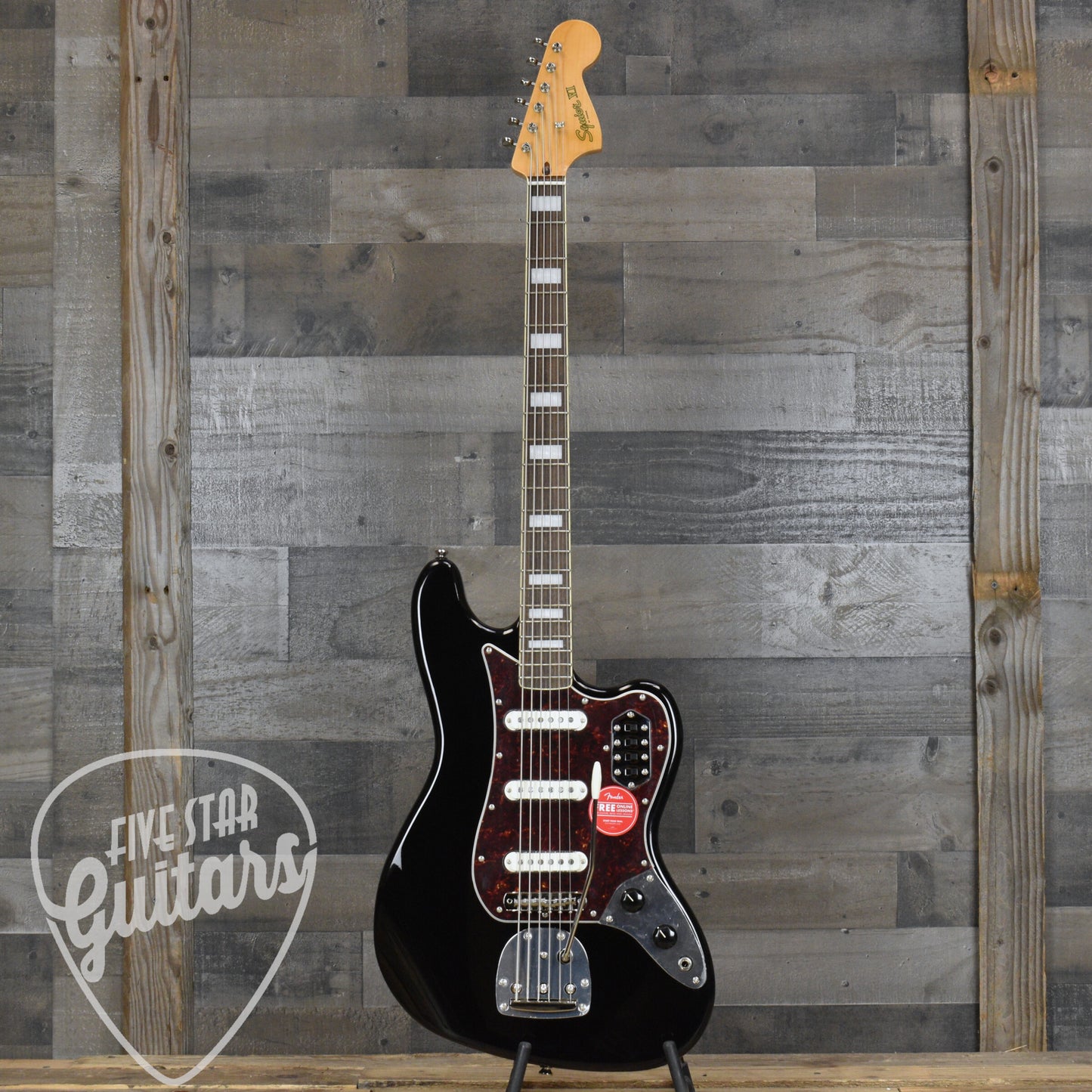 Squier Classic Vibe Bass VI Laurel Fingerboard - Black