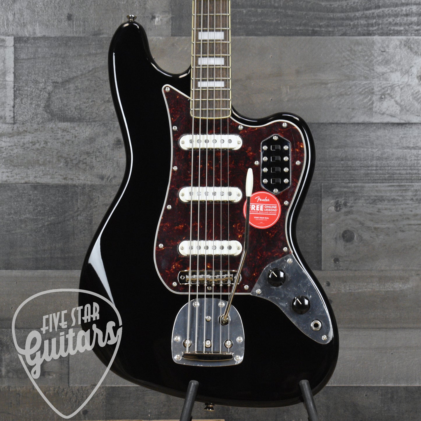 Squier Classic Vibe Bass VI Laurel Fingerboard - Black