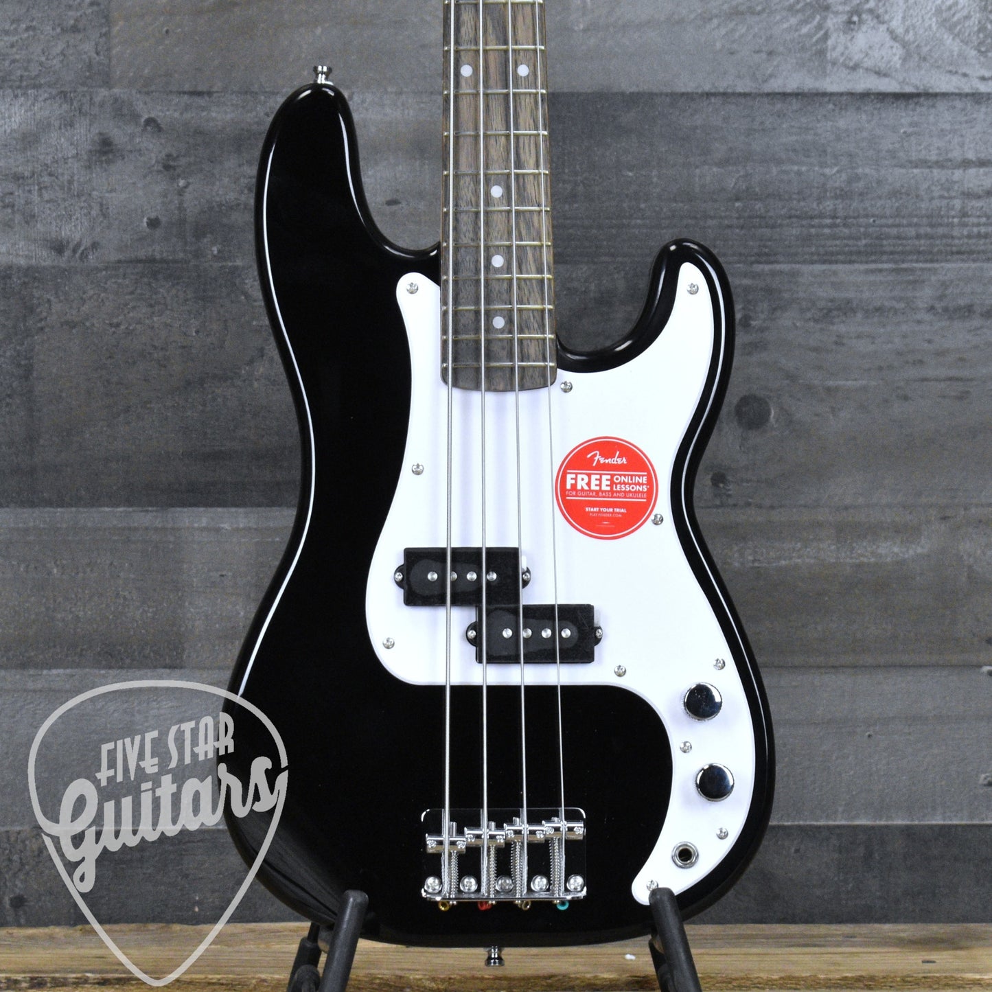 Squier Mini P Bass Laurel Fingerboard - Black