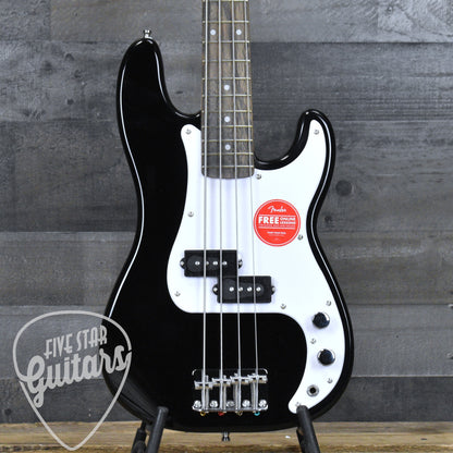 Squier Mini P Bass Laurel Fingerboard - Black