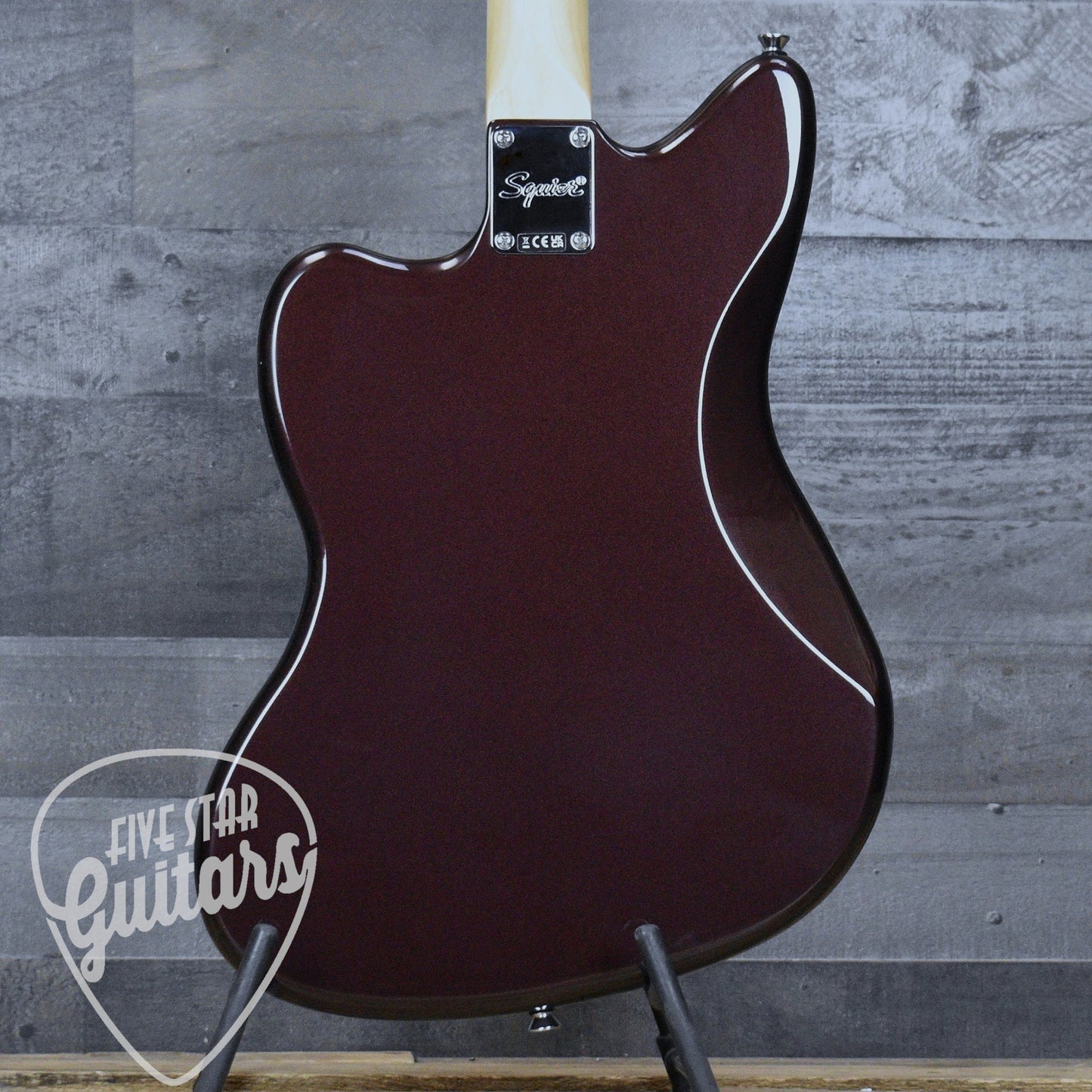 Squier Paranormal Baritone Jazzmaster HH - Oxblood