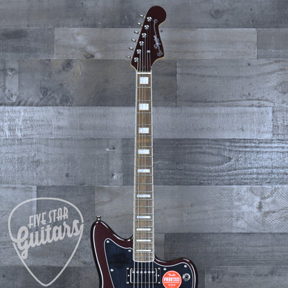 Squier Paranormal Baritone Jazzmaster HH - Oxblood