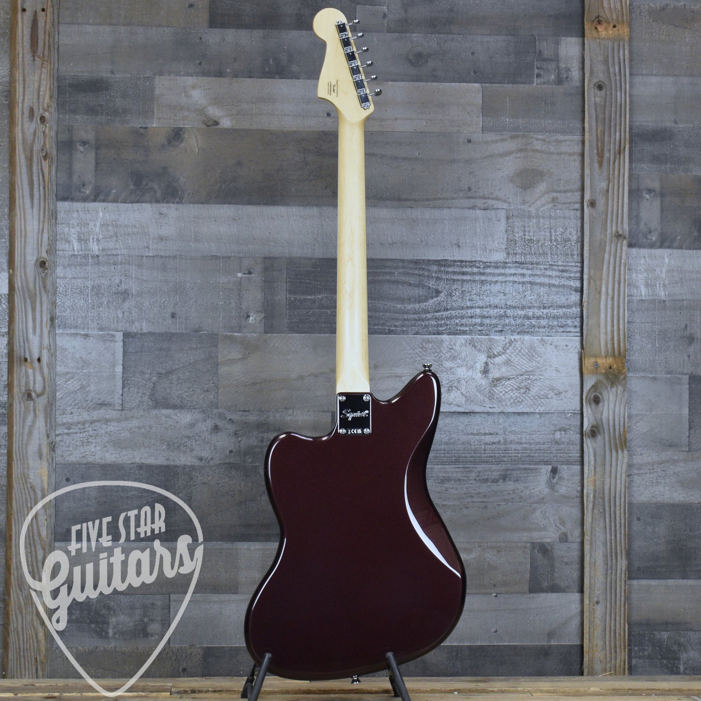 Squier Paranormal Baritone Jazzmaster HH - Oxblood