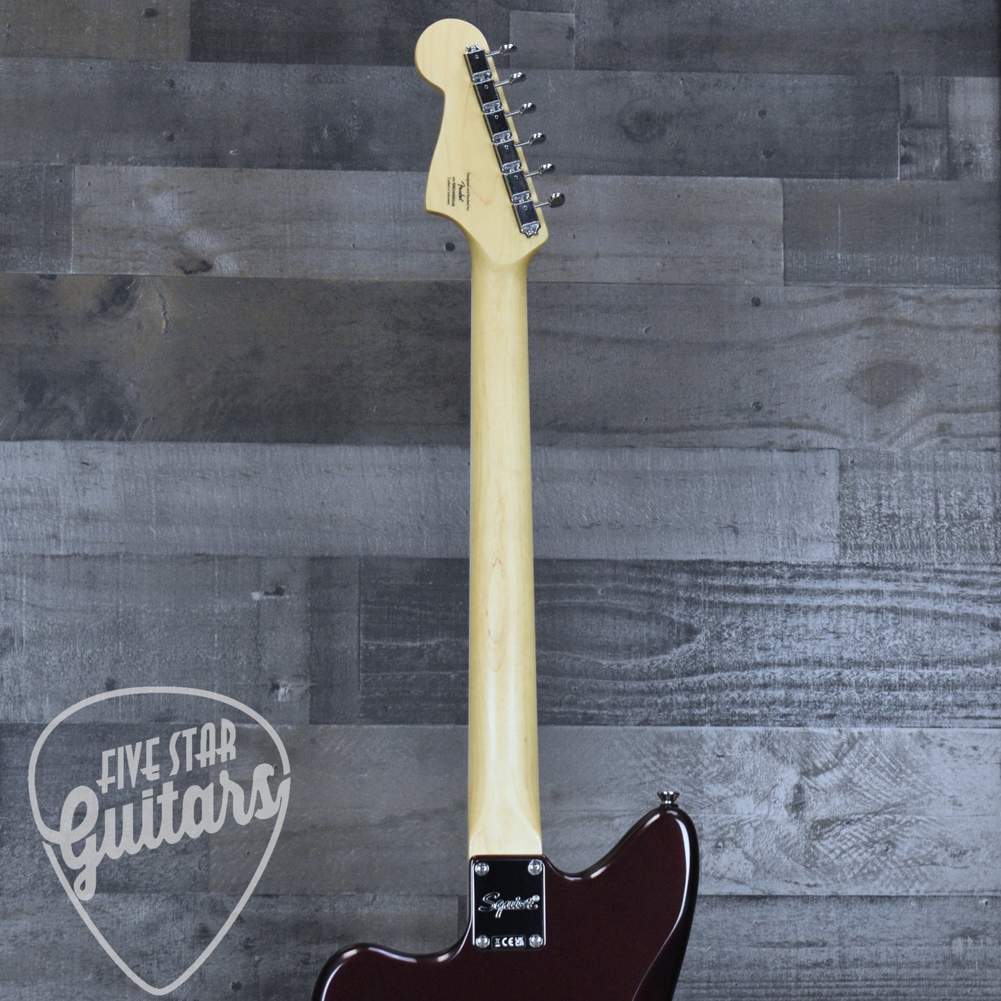 Squier Paranormal Baritone Jazzmaster HH - Oxblood