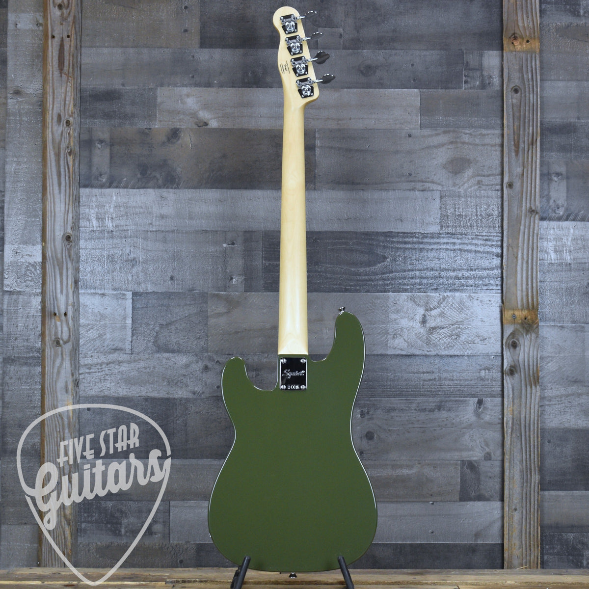 Squier Paranormal Precision Bass  Thinline SJ - Olive