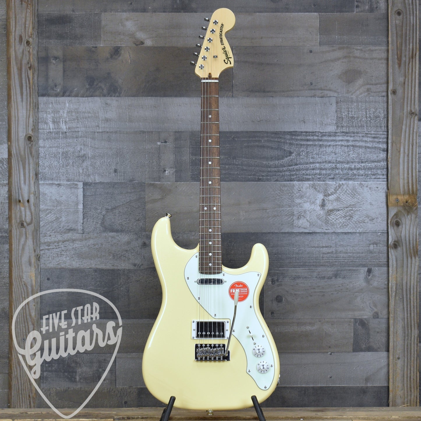 Squier Paranormal Stratocaster Deluxe - Vintage White