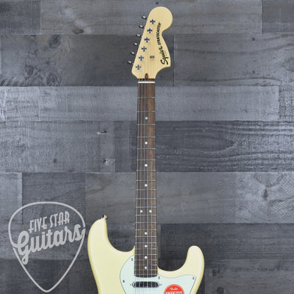 Squier Paranormal Stratocaster Deluxe - Vintage White